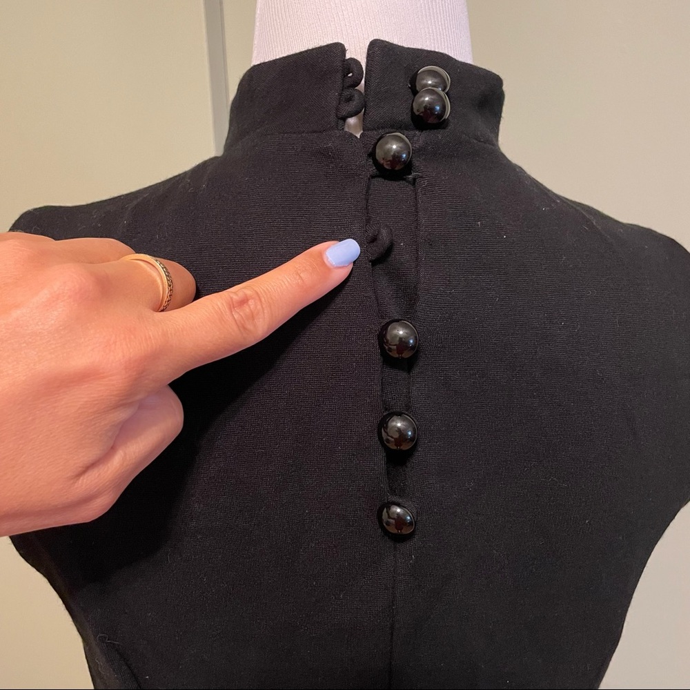 Black thick material Banana Republic dress - Picture 6 of 6